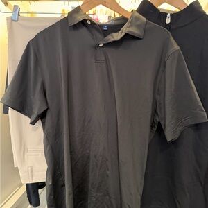 Peter Millar Charcoal Polo Shirt